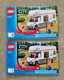 LEGO Camper Van (60057) 100% Complete with Box & Instructions City Set