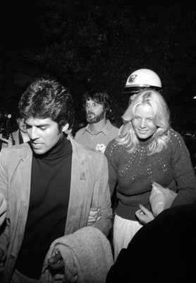 Erik Estrada and Cathy Hind September 16 1980 Film Movie TV Historic Old Photo 2