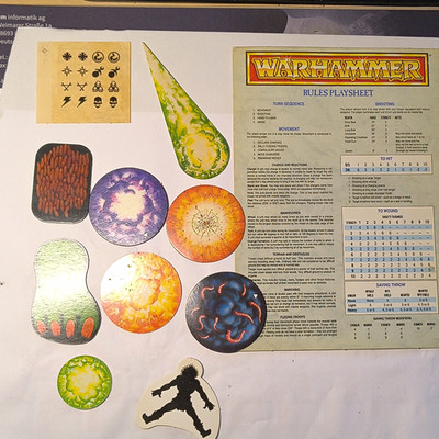 Warhammer Battle Magic 4. Edition Konvolut: ca 129 Spells + ca 112 Magic Items
