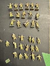 Lot AIRFIX Painted 1/72 Plastic Soldiers: French, Combat Marines As Seen