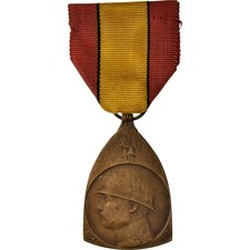 [#396281] Belgium, Médaille Commémorative de la Grande Guerre, Medal, 1914-1918