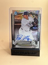 2025 Bowman Chrome - Mega Box Chrome Prospect Mojo Autographs Braden Montgomery