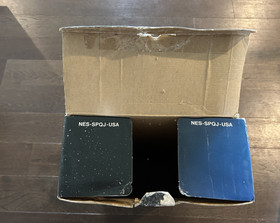 Original Nintendo NES Sports Set Box and Styrofoam Only Authentic *No Console*