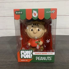 Super7 Fun! Fun! Peanuts Charlie Brown Sad Tree Vinyl Figure 5" Peanuts Holiday!