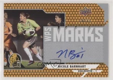 2011 Upper Deck WPS Marks /65 Nicole Barnhart #WM-NB Rookie Auto RC