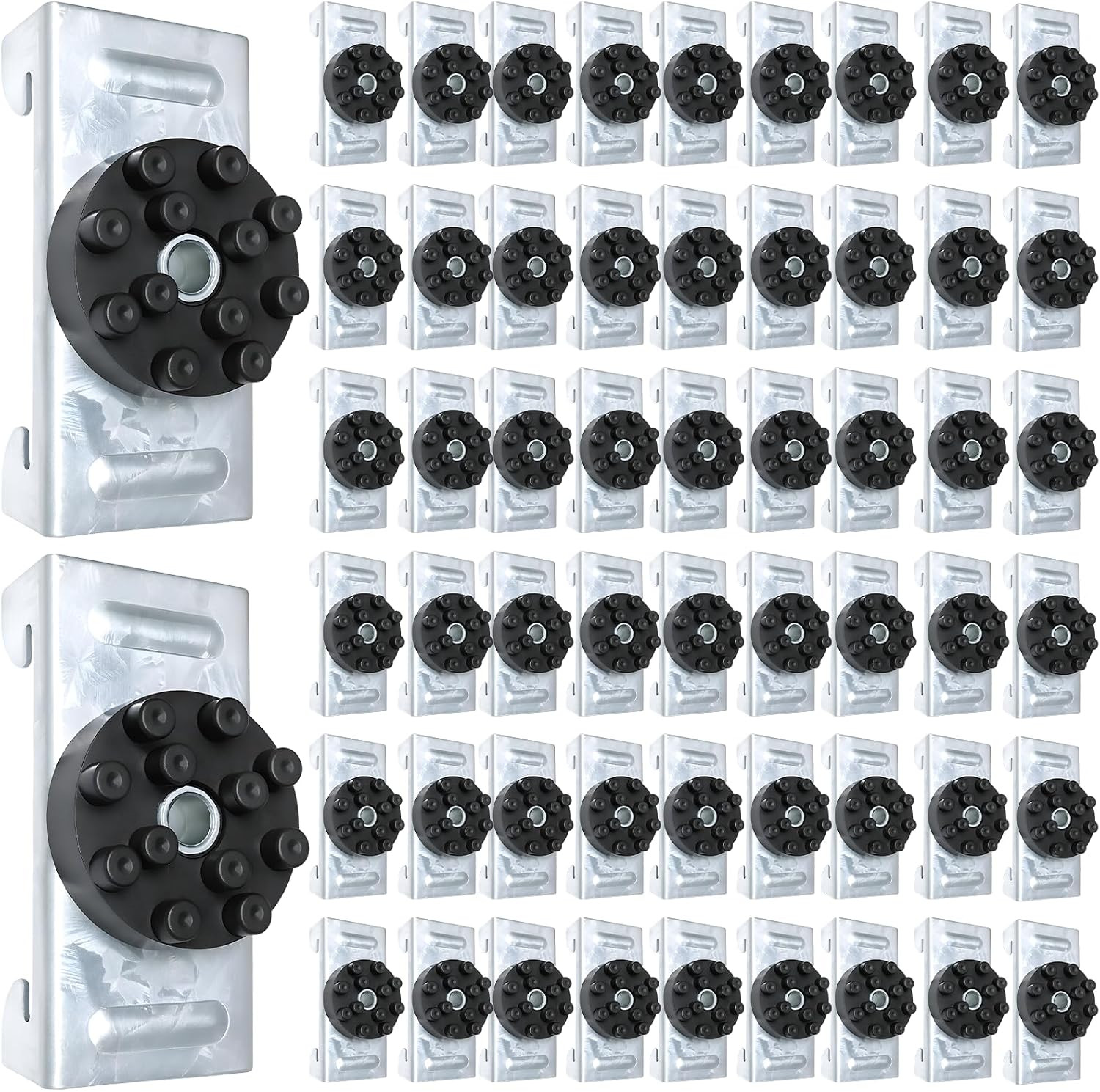 100-Pack Soundproofing Clips, Sound Isolation Clips for Walls and Ceilings, Deco