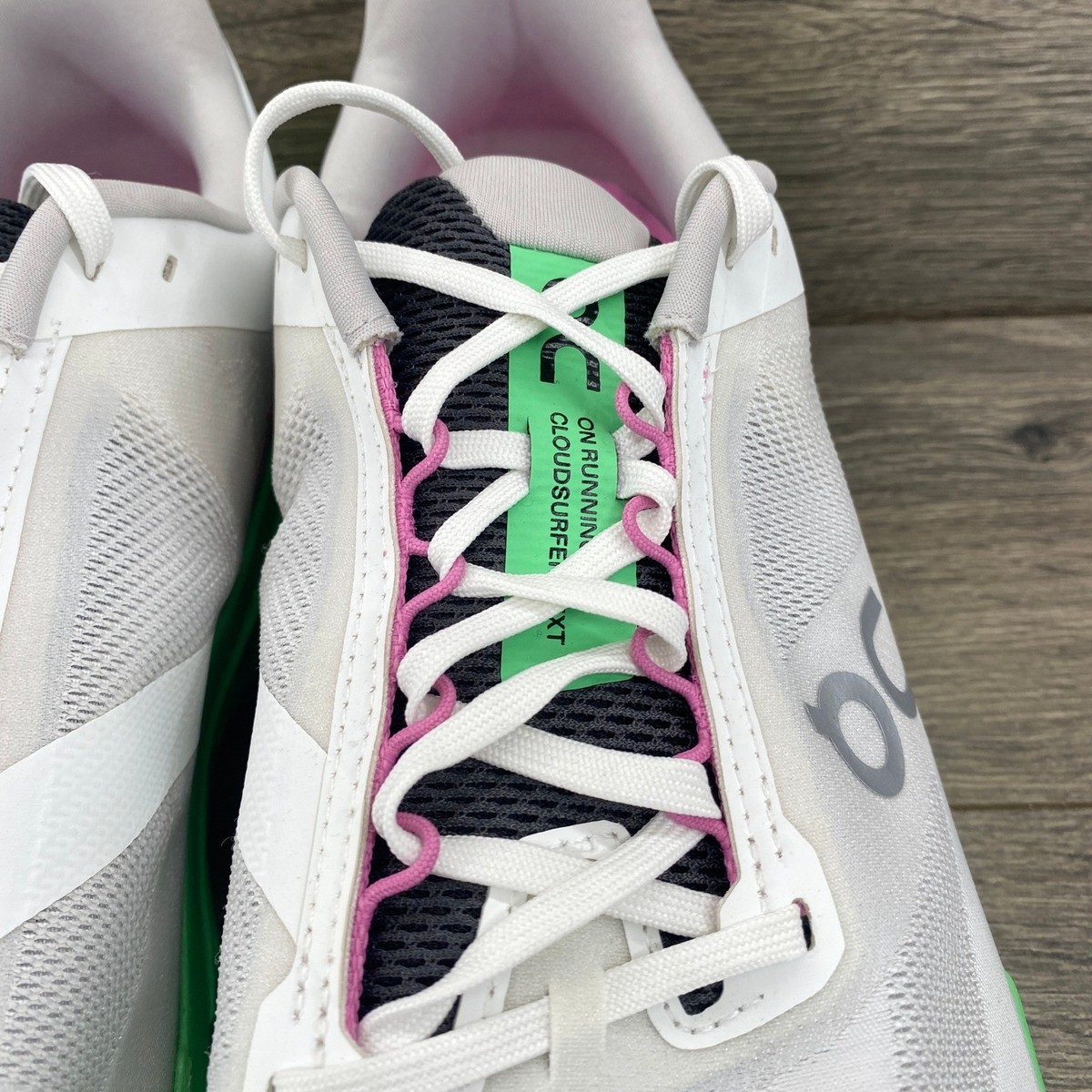 On Running‎ Cloudsurfer Next Shoes Mens Size 12.5 Wolf Honeydew Running Athletic Men main image 3