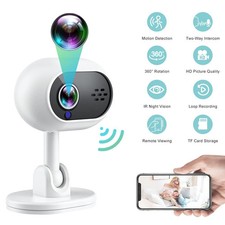 Baby Monitor 1080p WiFi Baby Monitor Night Vision, 2-Way Audio, Motion Detection