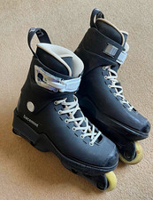 Roces M12 Bacemint Aggressive Inline Skates UK 7 + Skate Bag Used