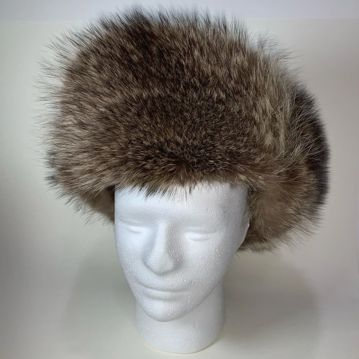 Russian Real Fur Hat In Men's Hats for sale | eBay