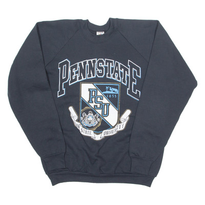 FRUIT OF THE LOOM Penn State Herren Sweatshirt Blau USA XL