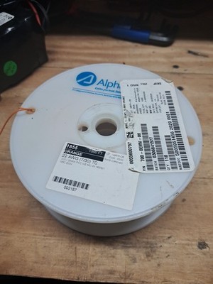 Alpha Wire 22awg 1855 Orange