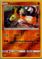 Passimian 79/147 Burning Shadows Reverse Holo Rare