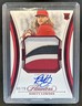 2025 Panini Flawless Rhett Lowder Patch Auto Ruby #/20 Reds