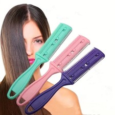 Hairdressing Hair Shaper Thinning Layer Cutting Razor Comb Lightweight
