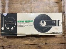 NOS Audio-Technica AT727 SOUND BURGER personal turntable SILVER