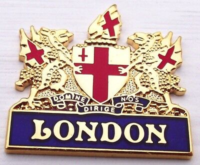 og London Crown fridge magnet