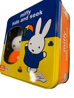 Miffy Hide & Seek Pre-School Game Peek-A-Boo, Clean, Complete