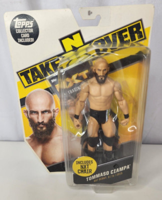 NIB WWE 2017 NXT Takeover Tommaso Ciampa Mattel 6'' Figure w/ Card & Chair
