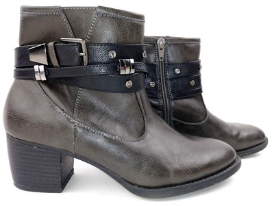 white boots with studs