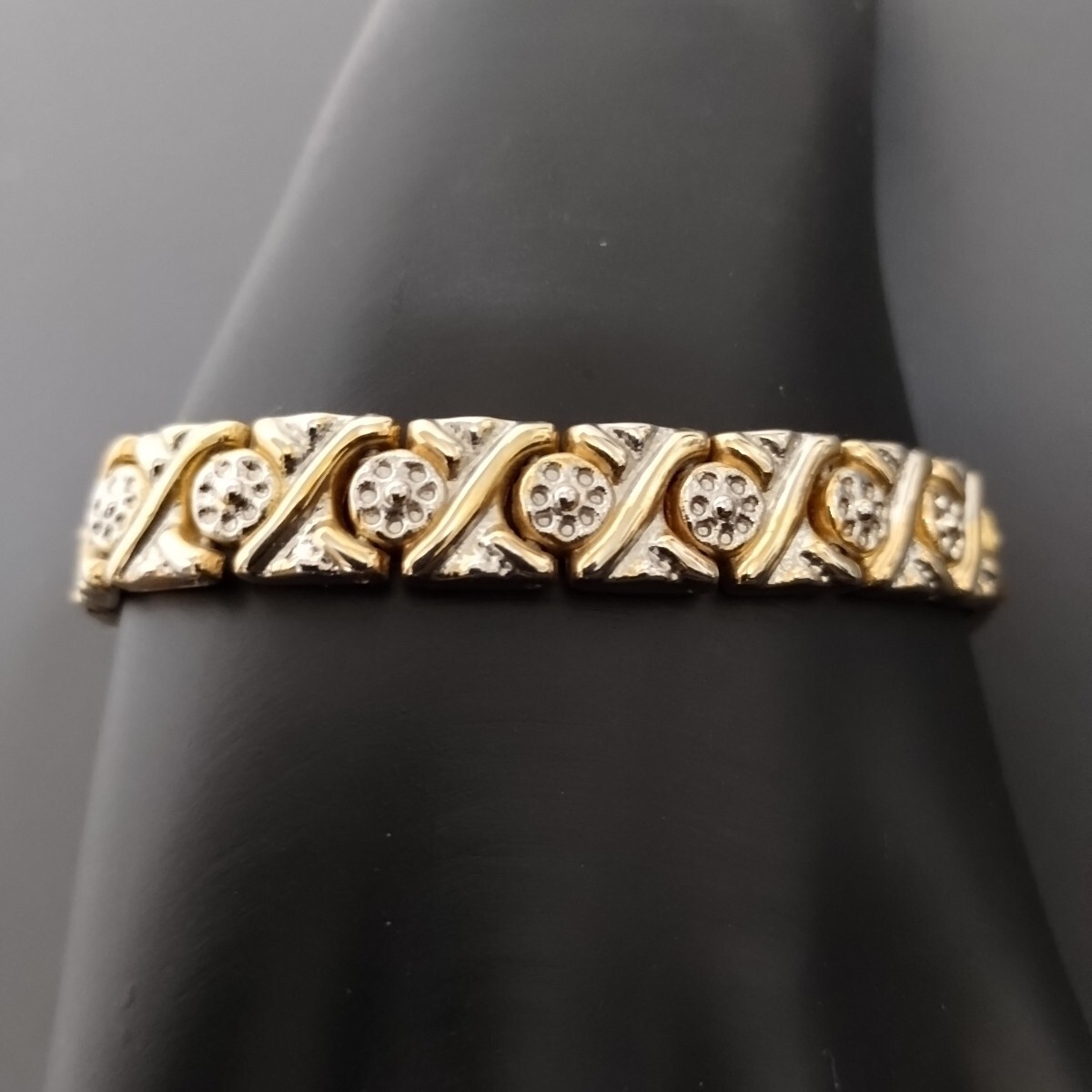 Premier Design Tennis Bracelet Vintage Premier Designs Rhinestone Tennis Bracelet (3464  main image 2