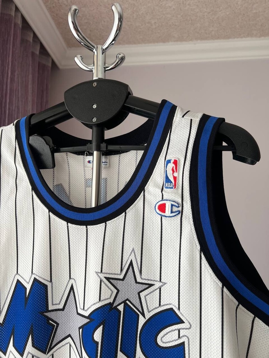 ORLANDO MAGIC 90s NBA BASKETBALL JERSEY CHAMPION VINTAGE PINSTRIPE