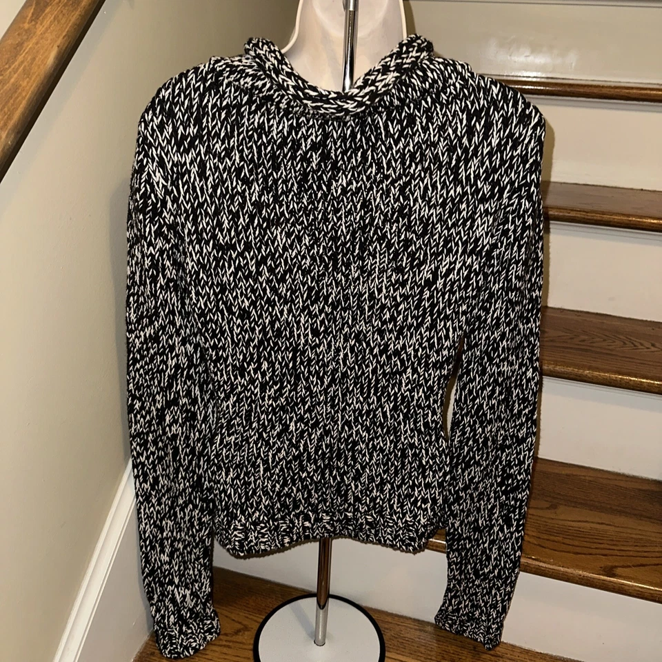 Suéter Moda International Victoria's Secret Tejido con Cable Cuello en V Talla M CARIDAD❤️284 Foto 4 de 4