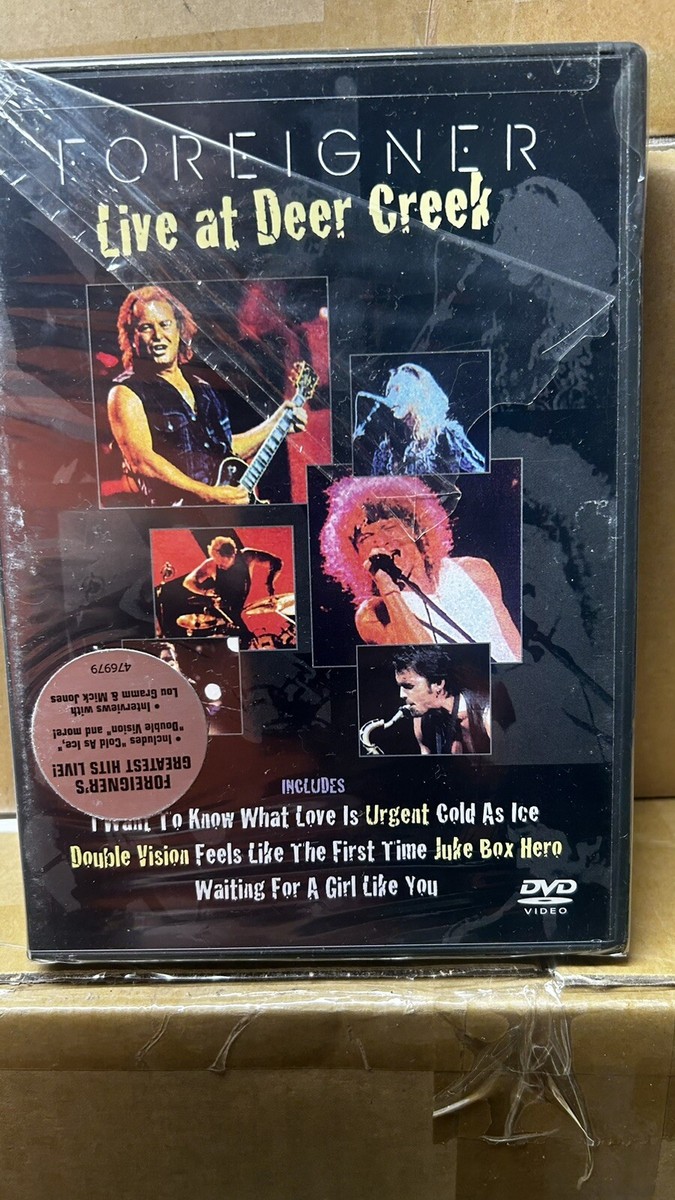 公式 【】ライヴ・アット・ディア・クリーク [DVD] 送料込 FOREIGNER