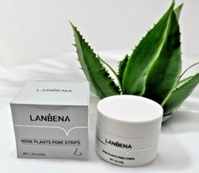 60x LANBENA Plant Pore Strips Blackhead Remover Nose Acne Cleansing Peel Off US