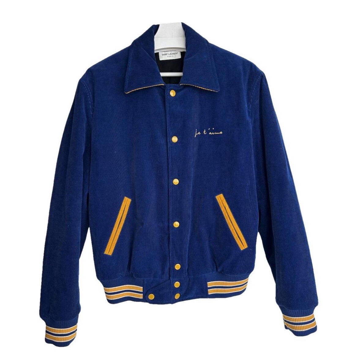 Saint Laurent Varsity Jacket- J'taime-50/M-L | eBay