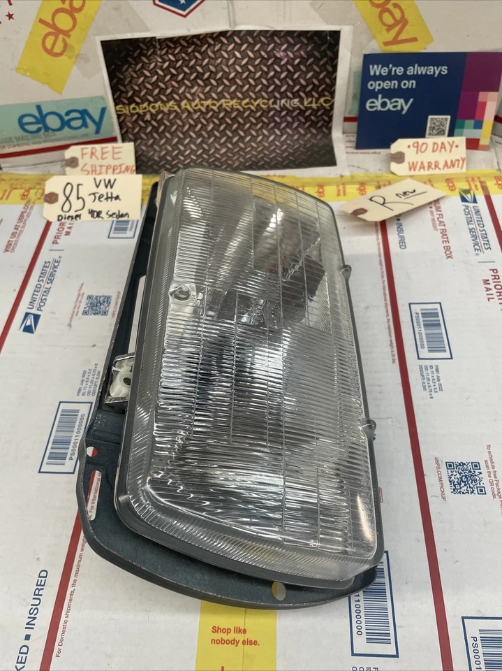 FARO DERECHO PASAJERO VW VOLKSWAGEN JETTA 85-92 NUEVO fabricante de equipos originales con soporte de montaje Foto 4 de 4