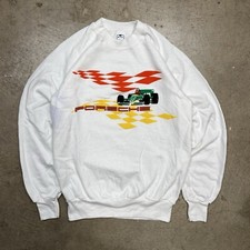 Vintage 80s Porsche Racing crewneck sweatshirt Indy