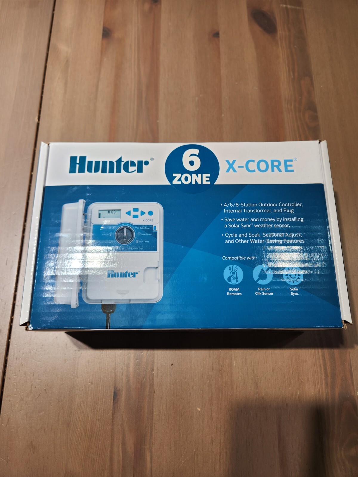 Hunter Sprinkler XC600 XCore 6Station Outdoor Irrigation Controller 120V Keys eBay