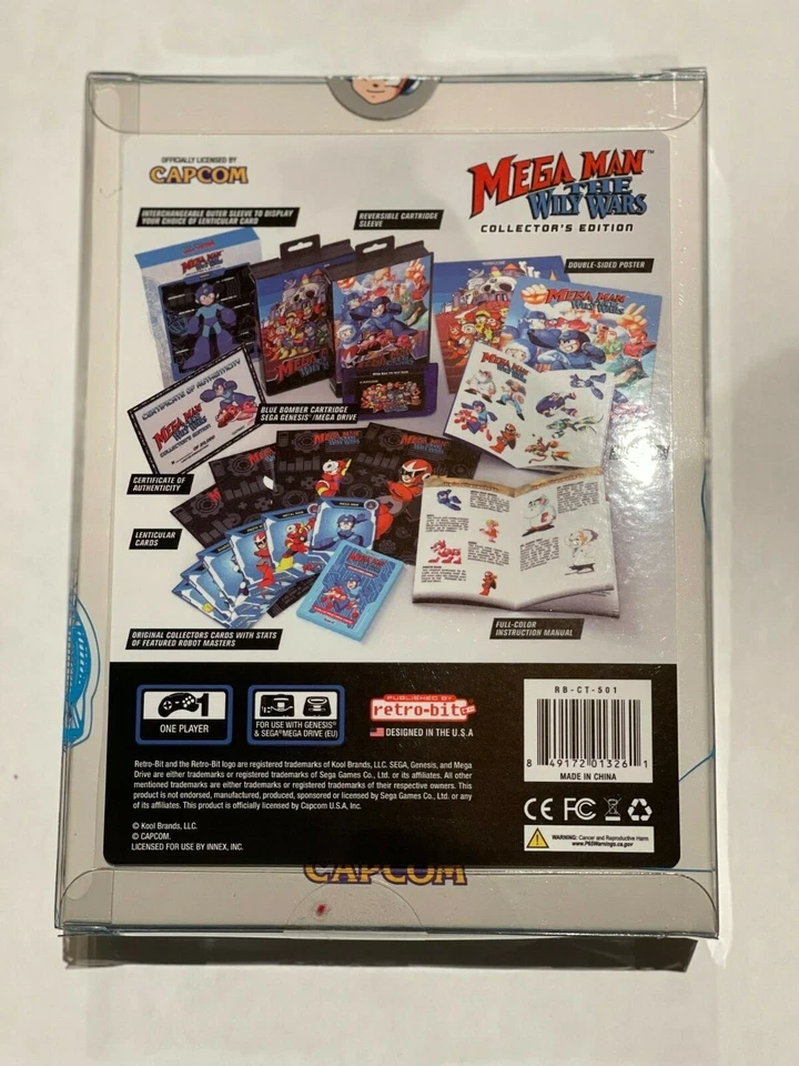 Limited Run Games Mega Man: The Wily Wars Collector's Edition Sega Genesis Retro - Image 2 of 4