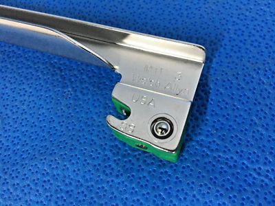 Welch Allyn Mil 3, 68063 Fiber Optic Laryngoscope Blade. | eBay