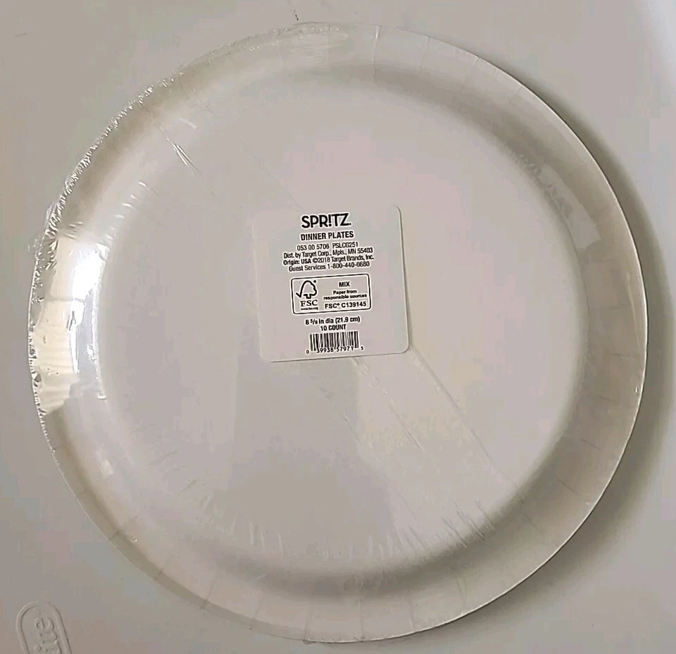 Platos de papel para almuerzo de dinosaurio Sprtiz "Rawr It's Your Birthday" 10ct 8 5/8" Foto 3 de 4