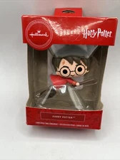 Harry Potter Chibi On Broom Hallmark Ornament/Wizarding World/Brand New In Box