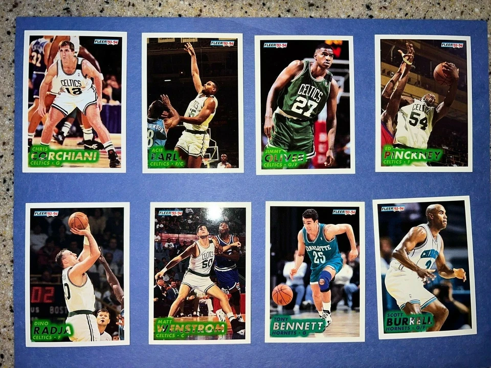 1993-94 FLEER SERIES 1 & 2 BASKETBALL CARDS YOU CHOOSE 10-400 NBA CARD FREE SHIP - Image 4 of 4