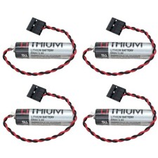 4pcs TOSHIBA ER6V 3.6V ER6VC3N 3.6V Ultra Battery with JAE5PIN plug