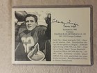 Charley Trippi Autographed/Signed 7x6 National Football League Hall Of Fame Rare — photo 2