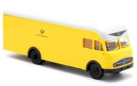 Brekina 57230 Mb Mercedes Benz L 322 Koffer Lkw Dbp Deutsche Bundes Post 1:87 H0
