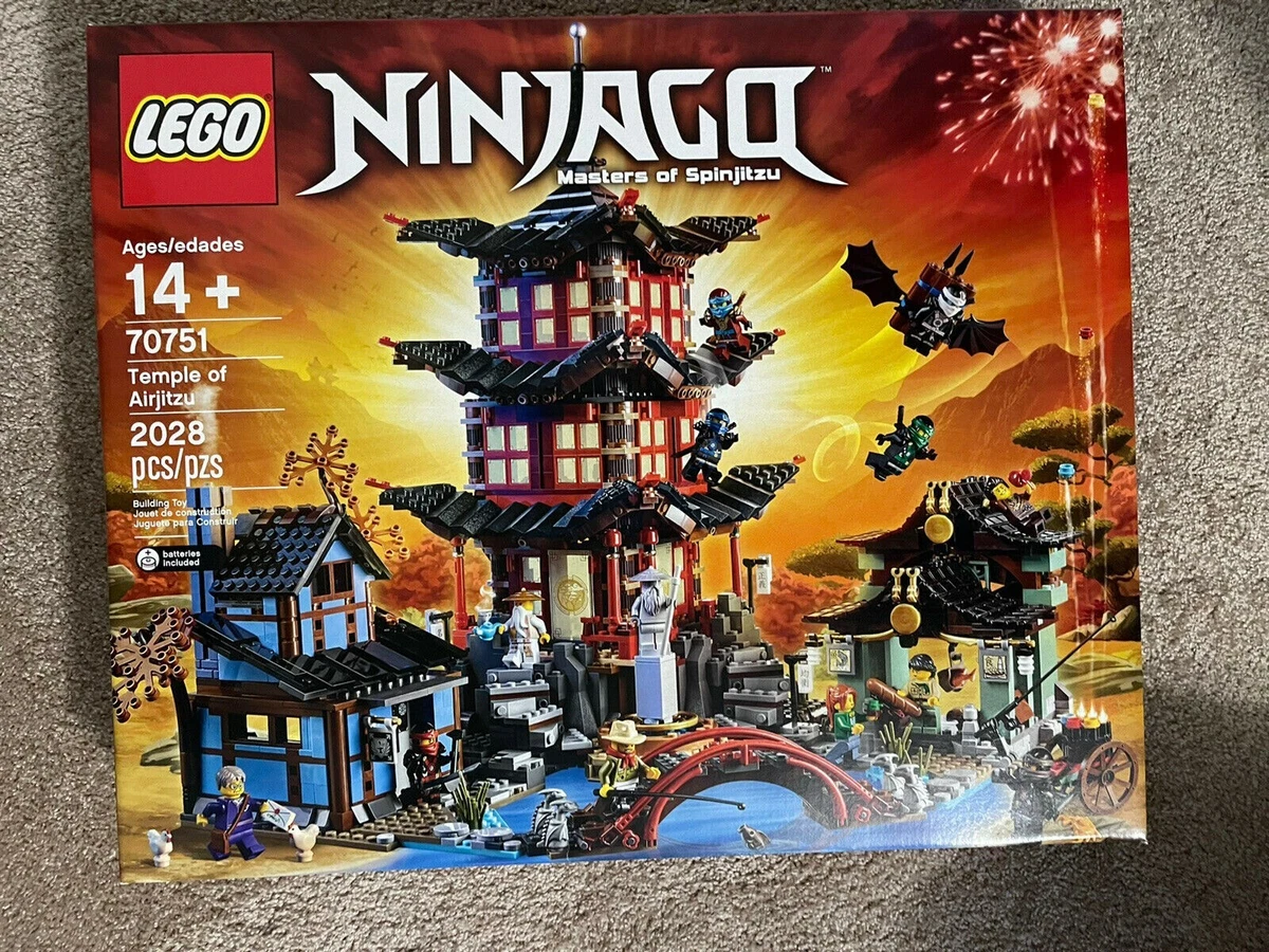 NINJAGO MASTER OF SPINJITZU TEMPLE OF SET 70751 | eBay