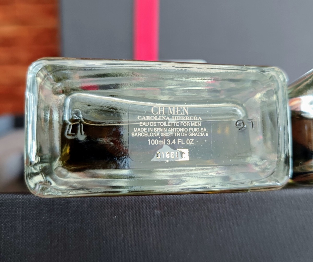 First Edition Carolina Herrera CH Men Eau de Toilette 100ml 3.4 fl