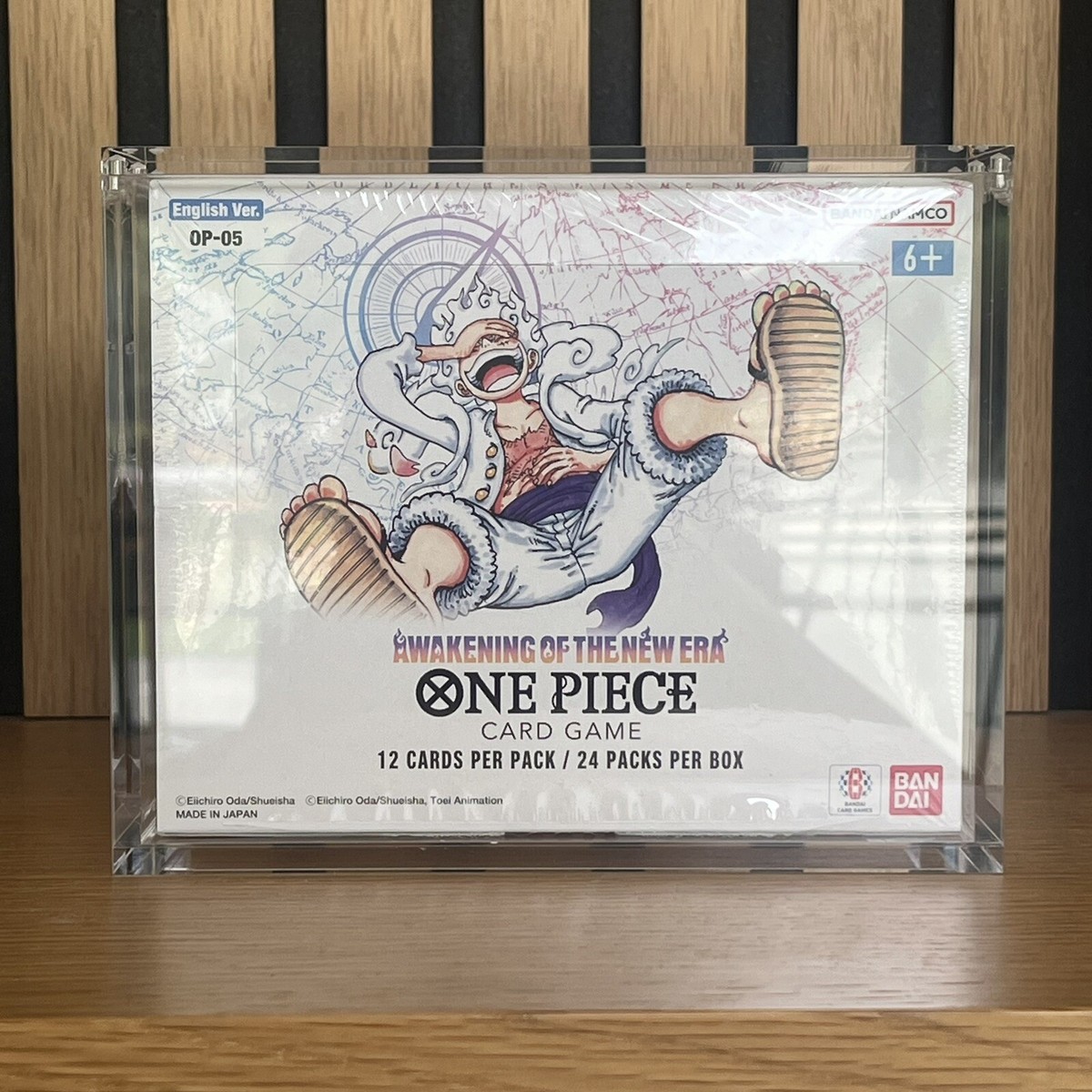 One Piece Booster Box Acrylic Display Case Magnetic Lid 99% UV Rejection |  eBay