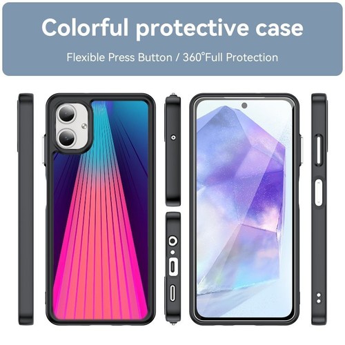 Gradient Lines stripes For Samsung A15 A16 S23 S24 S25 Ultra FE Fitted Case Skin - 第 23/25 張圖片