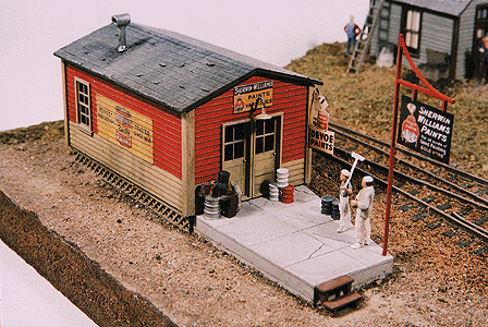 JL Innovative Design HO Laser Cut Structure Kit F.S. Jones Painting 4-3/4 x 441 - Picture 1 of 1