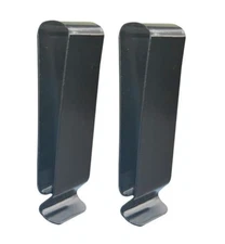 2 Metal Clip for Gun Holster Metal Sheath Belt Clip Clasp Spring Hook Buckle