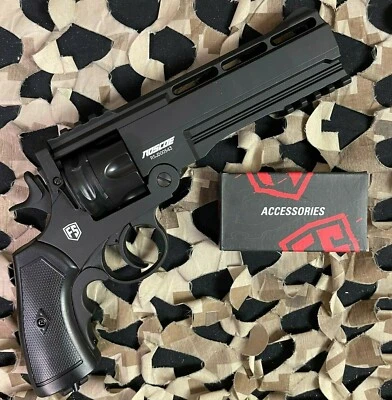 NEW First Strike Roscoe .50 Caliber Paintball Revolver - Black