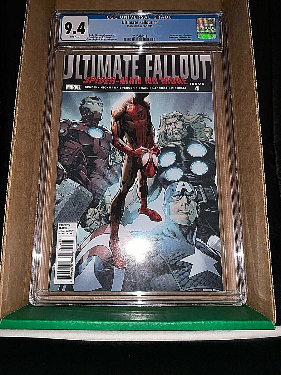 Ultimate Fallout # 4 First Print Miles Morales First Appearance
