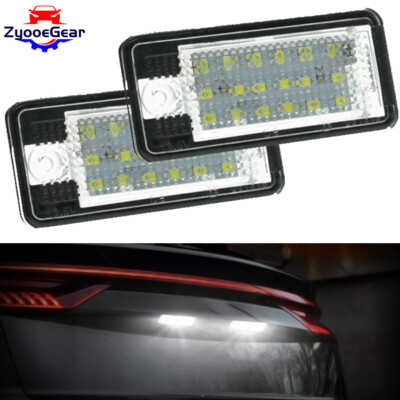 LED Kennzeichenbeleuchtung Lichter Für Audi A3 8P A4 B6 B7 8E A6 C6 4F A8 4E Q7